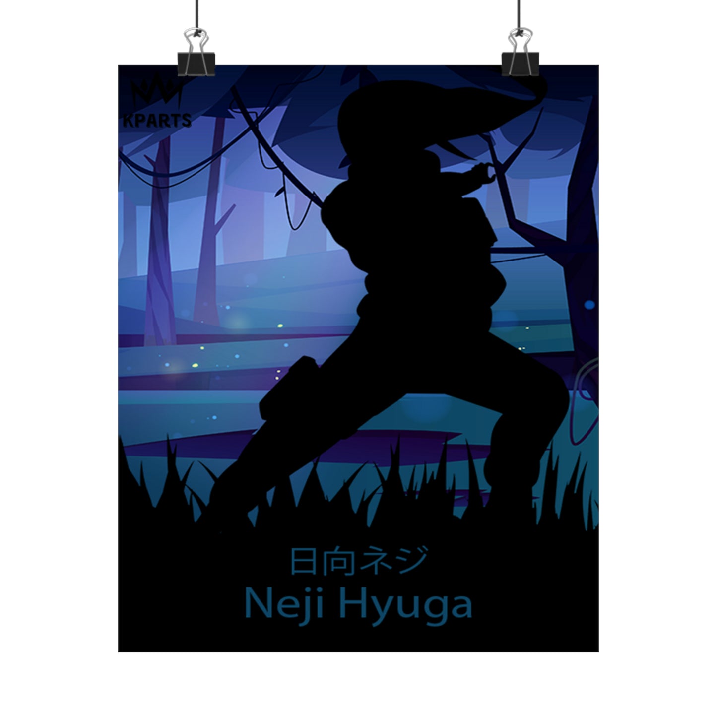 Neji Hyuga Minimalist Poster #6