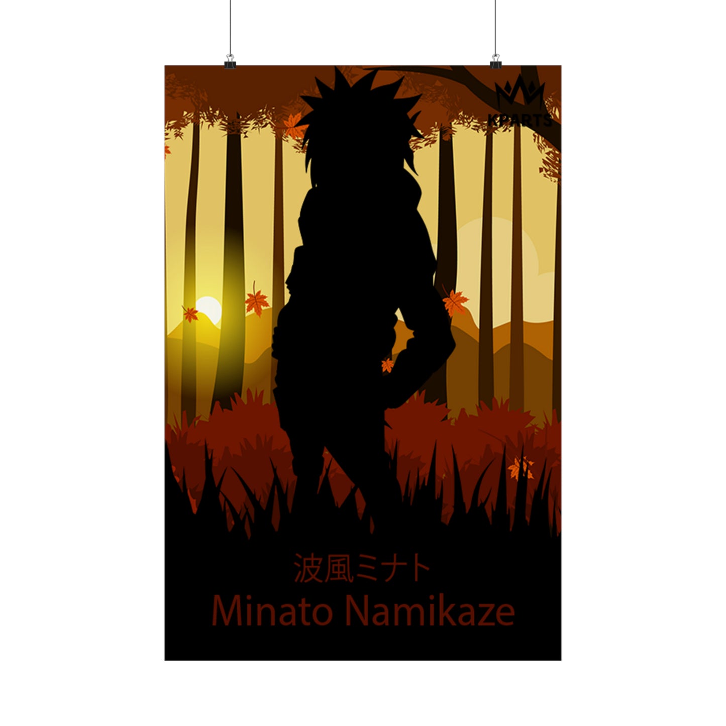 Minato Namikaze Minimalist Poster #2