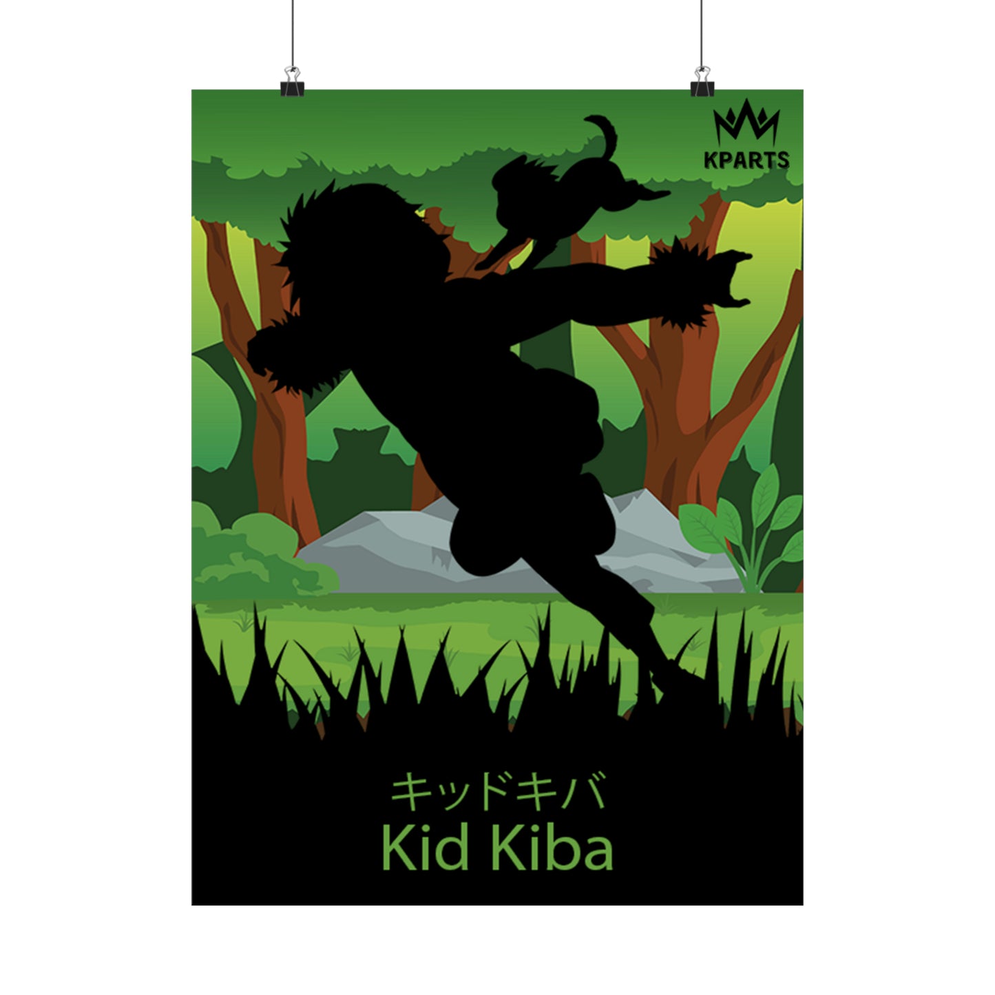 Kiba Inuzuka Minimalist Poster #7