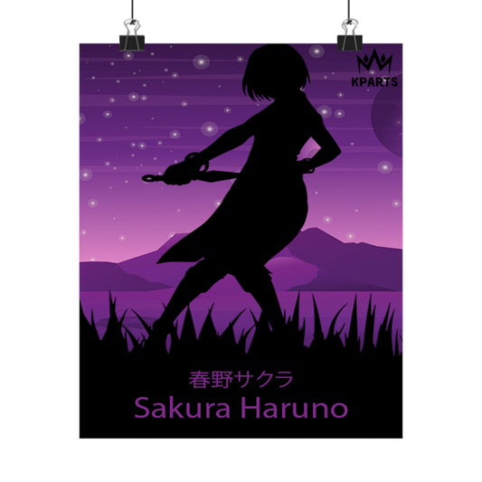 Sakura Haruno Minimalist Poster #3 - Collective Prints