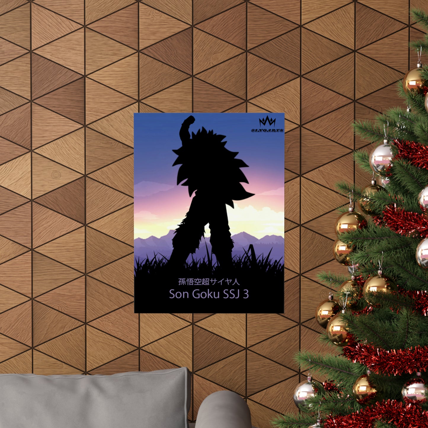 Son Goku Super Saiyan 3 Minimalist Poster #1 - Collective Prints