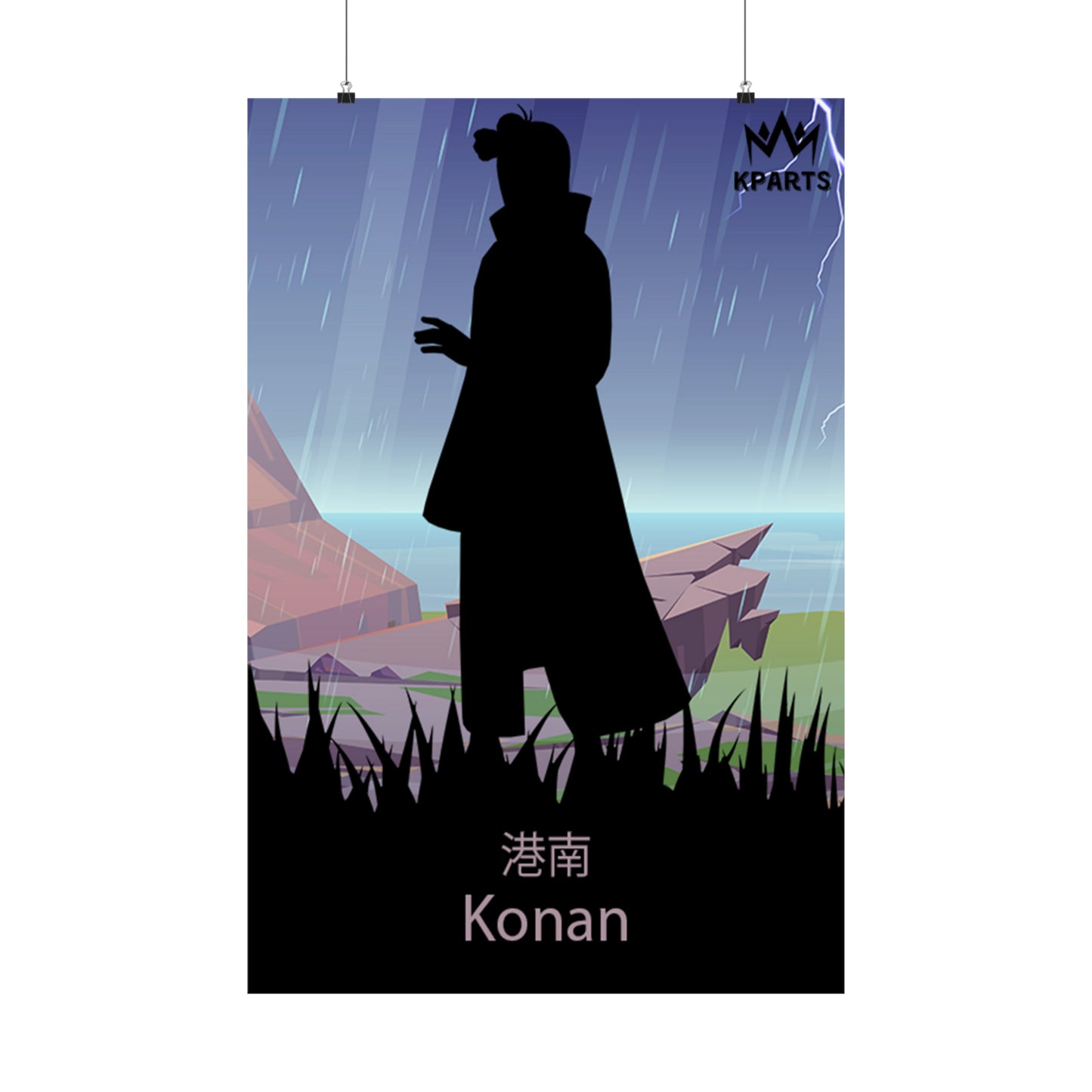 Konan Minimalist Poster #3 - Collective Prints