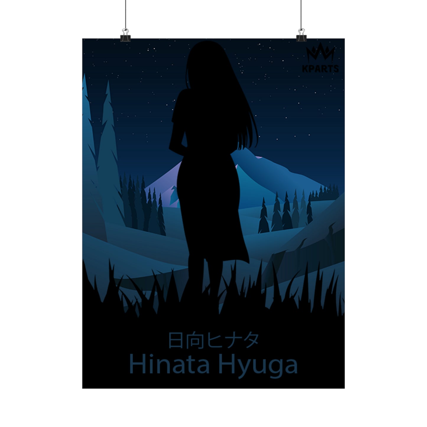 Hinata Hyuga Minimalist Poster #8