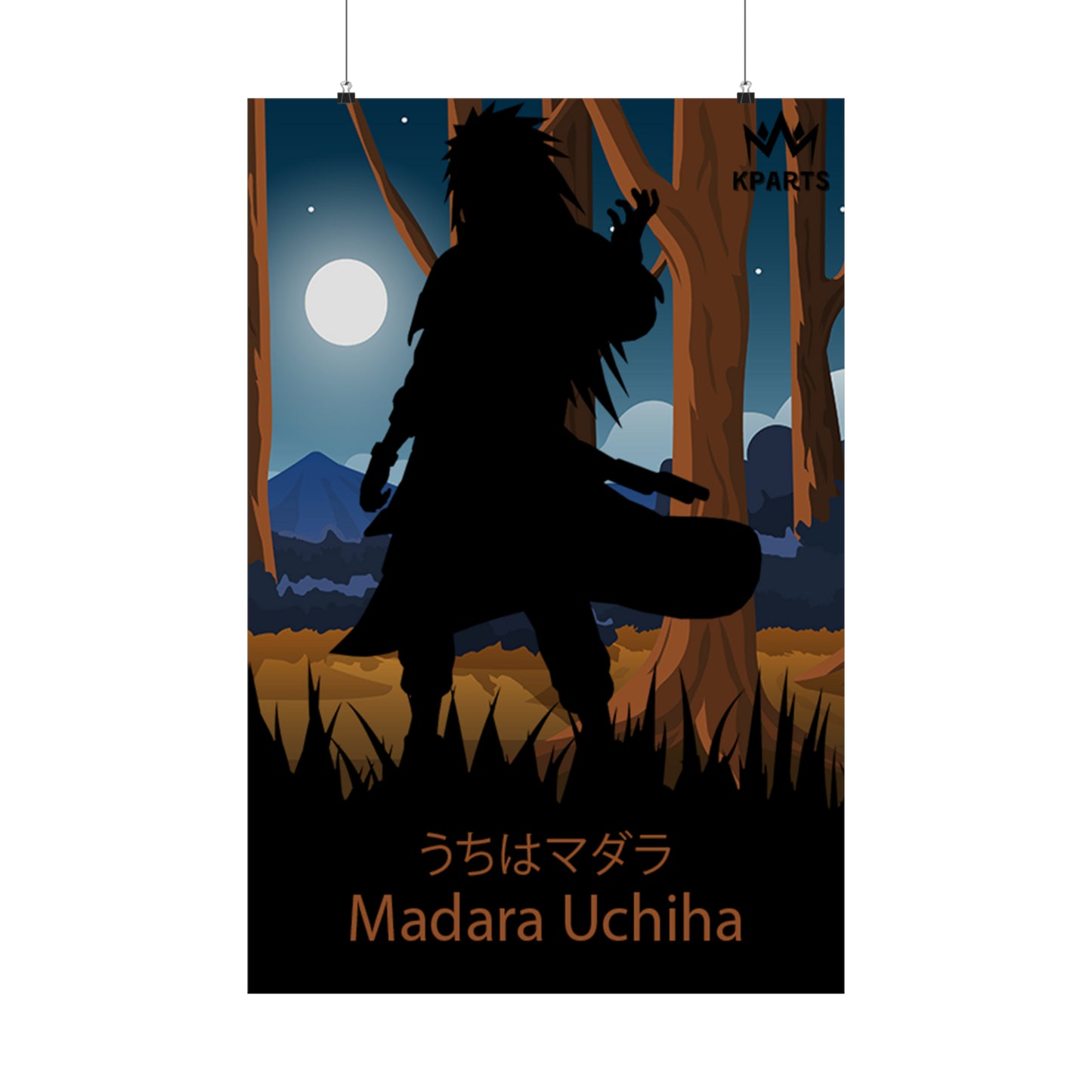 Madara Uchiha Minimalist Poster #5