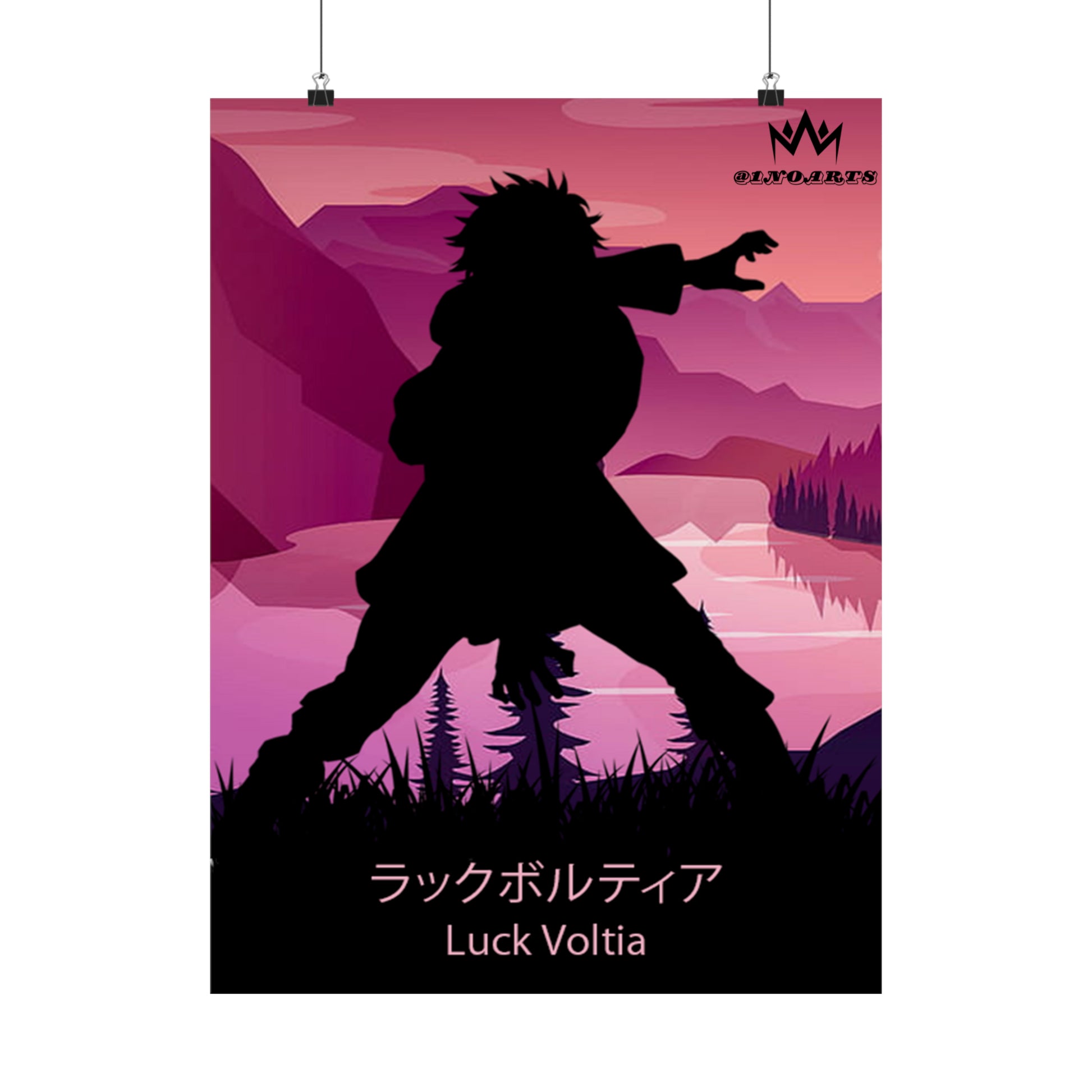 Luck Voltia Minimalist Poster #2 - Collective Prints