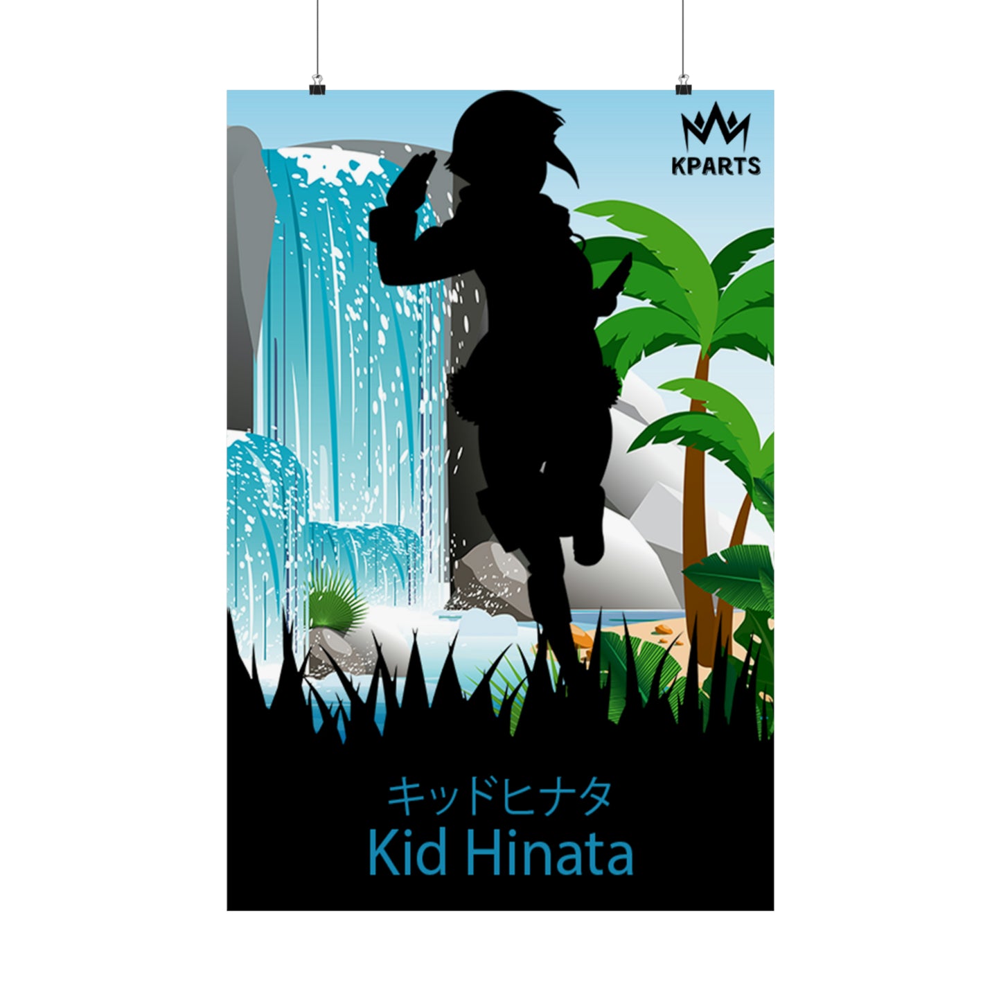 Hinata Hyuga (Kid) Minimalist Poster #11