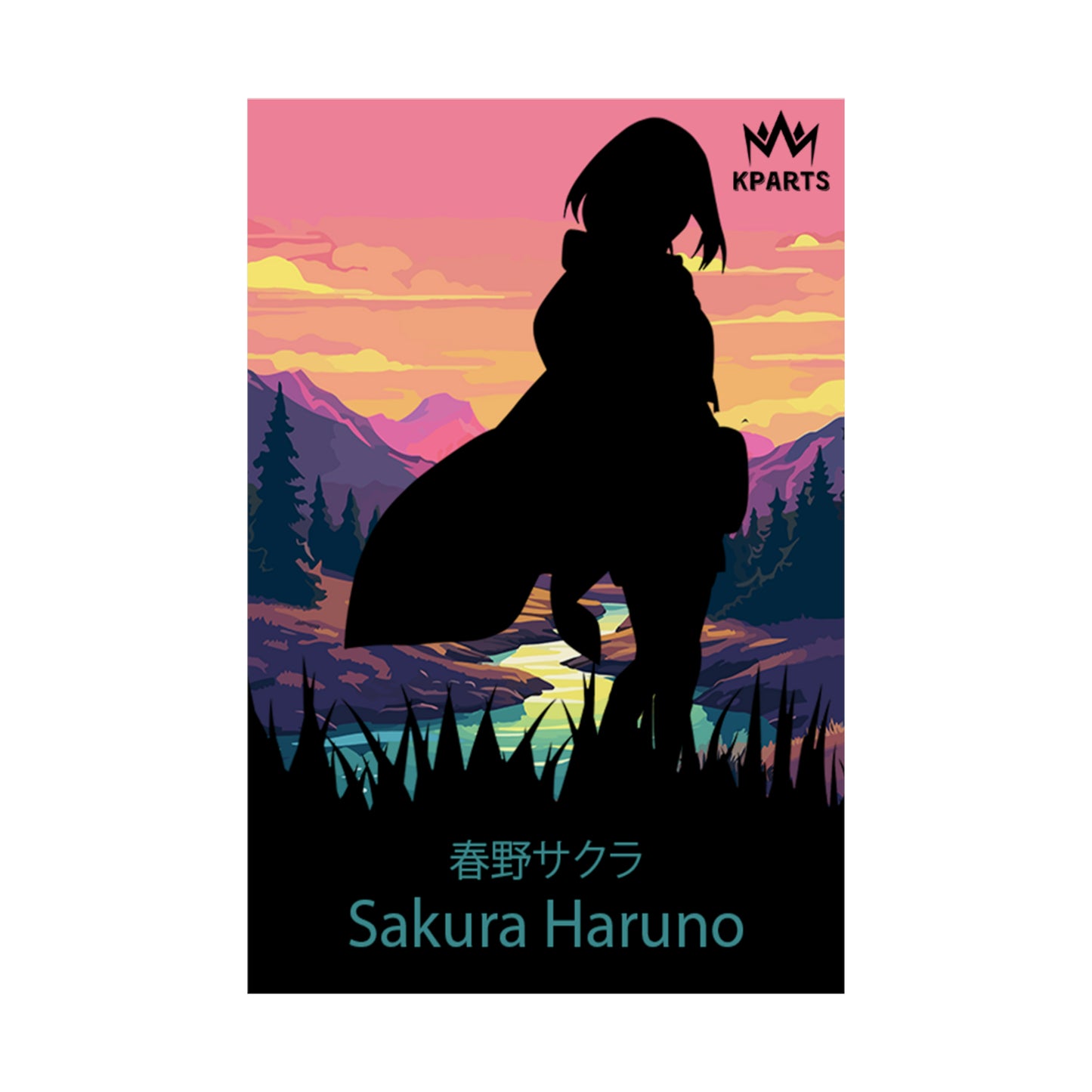 Sakura Haruno Minimalist Poster #10 - Collective Prints