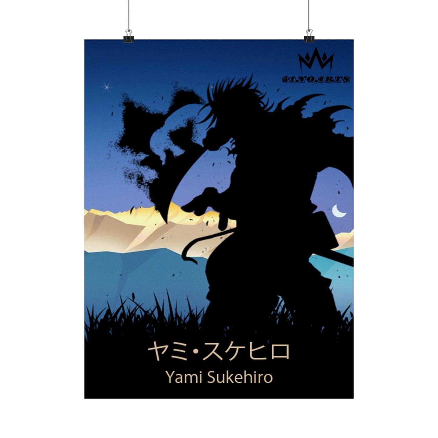 Yami Sukehiro Minimalist Poster #2 - Collective Prints