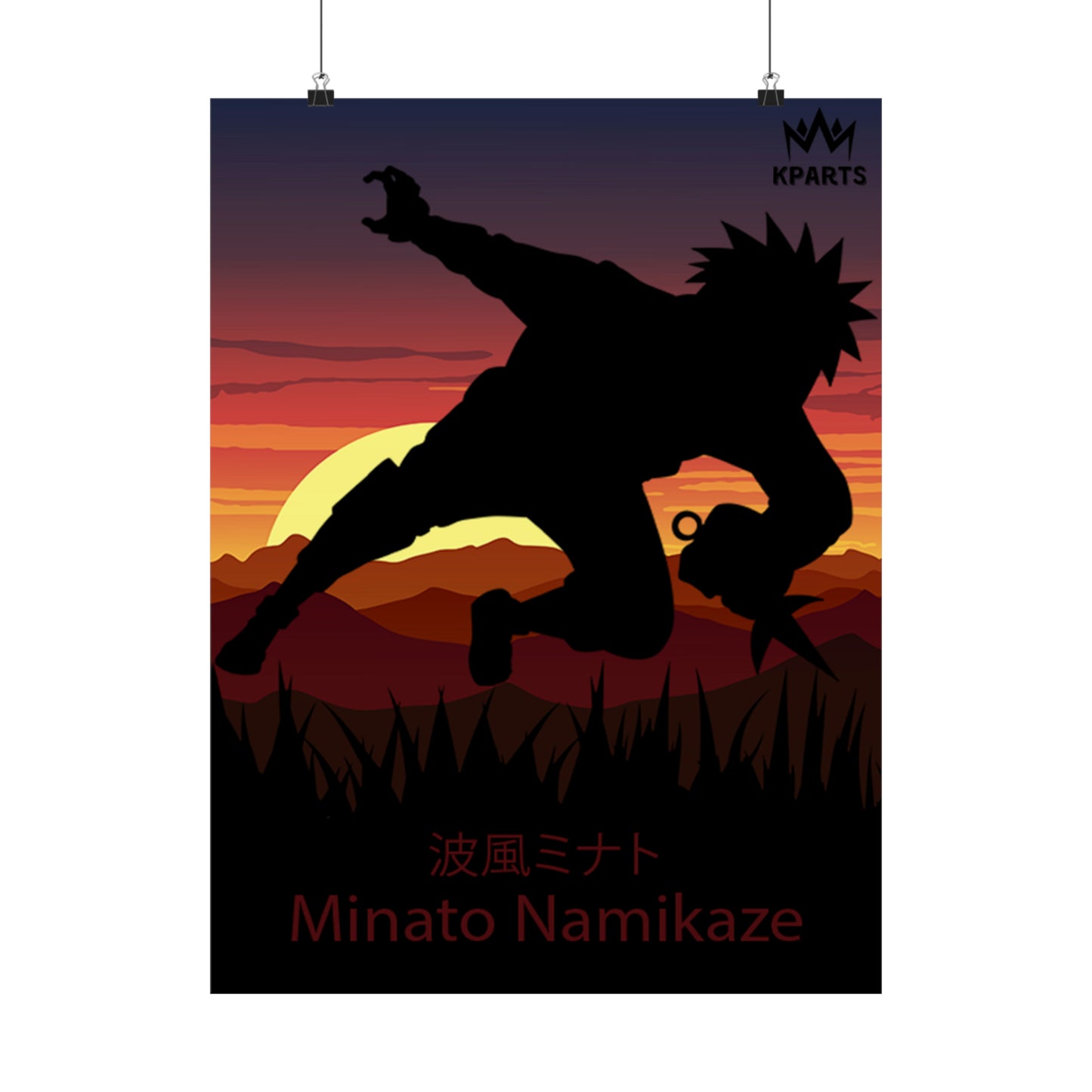 Minato Namikaze Minimalist Poster #5