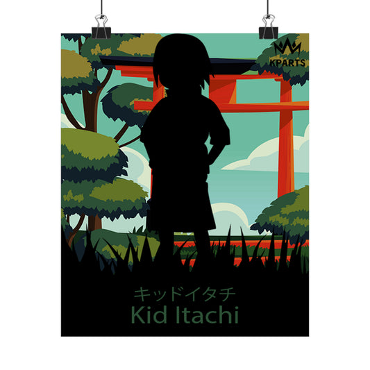 Itachi Uchiha (Kid) Minimalist Poster #11