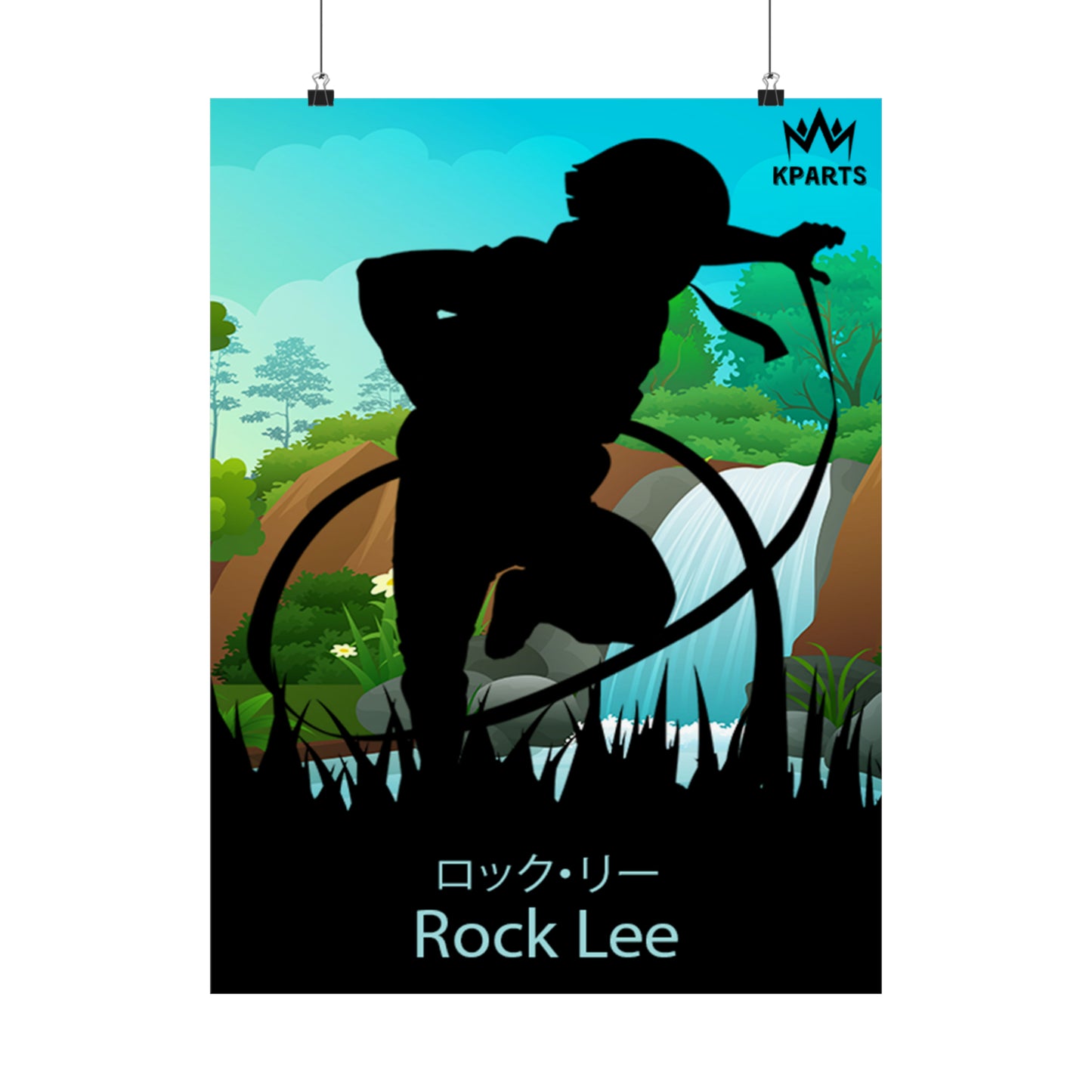 Rock Lee Minimalist Poster #2