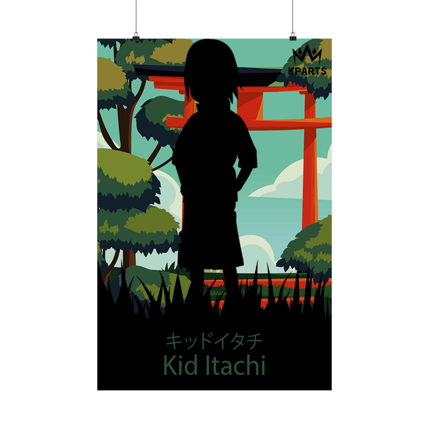 Itachi Uchiha (Kid) Minimalist Poster #11