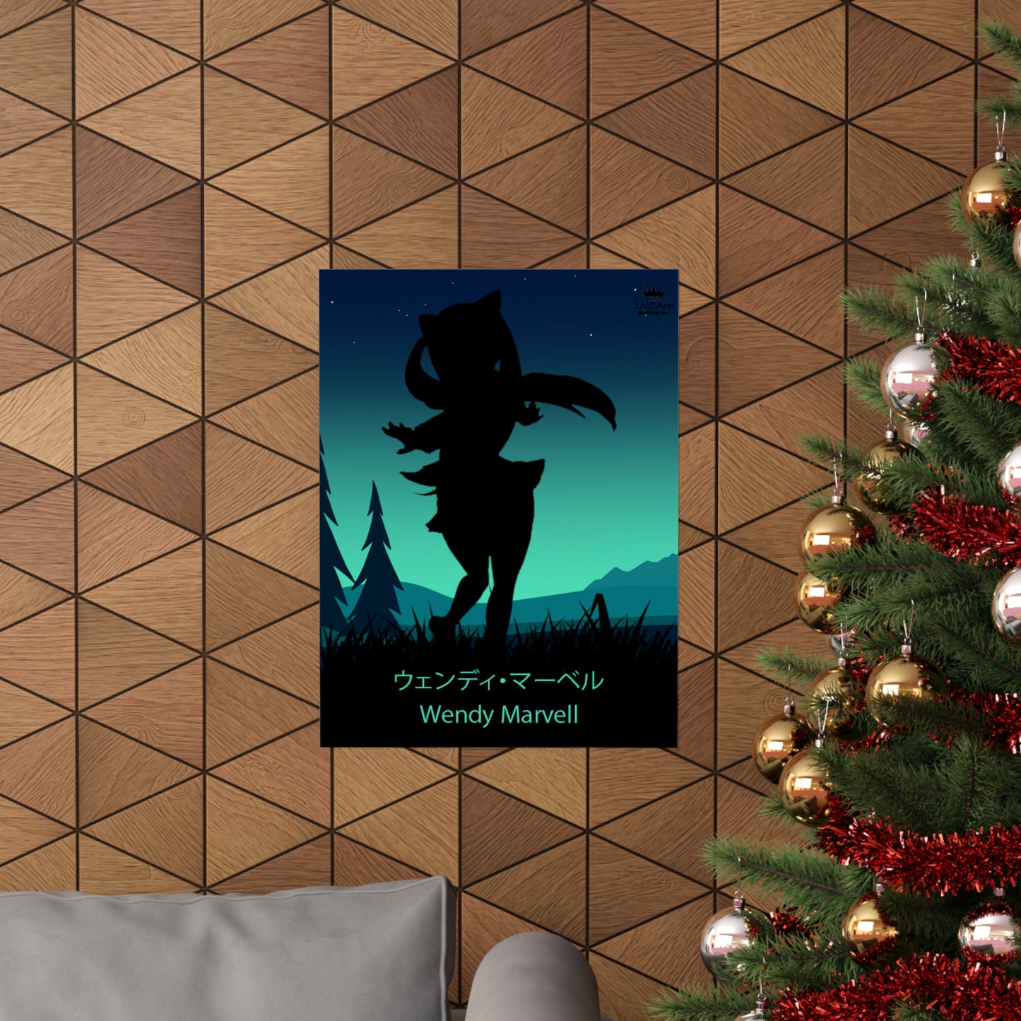 Wendy Marvell Silhouette Poster #1 - Collective Prints