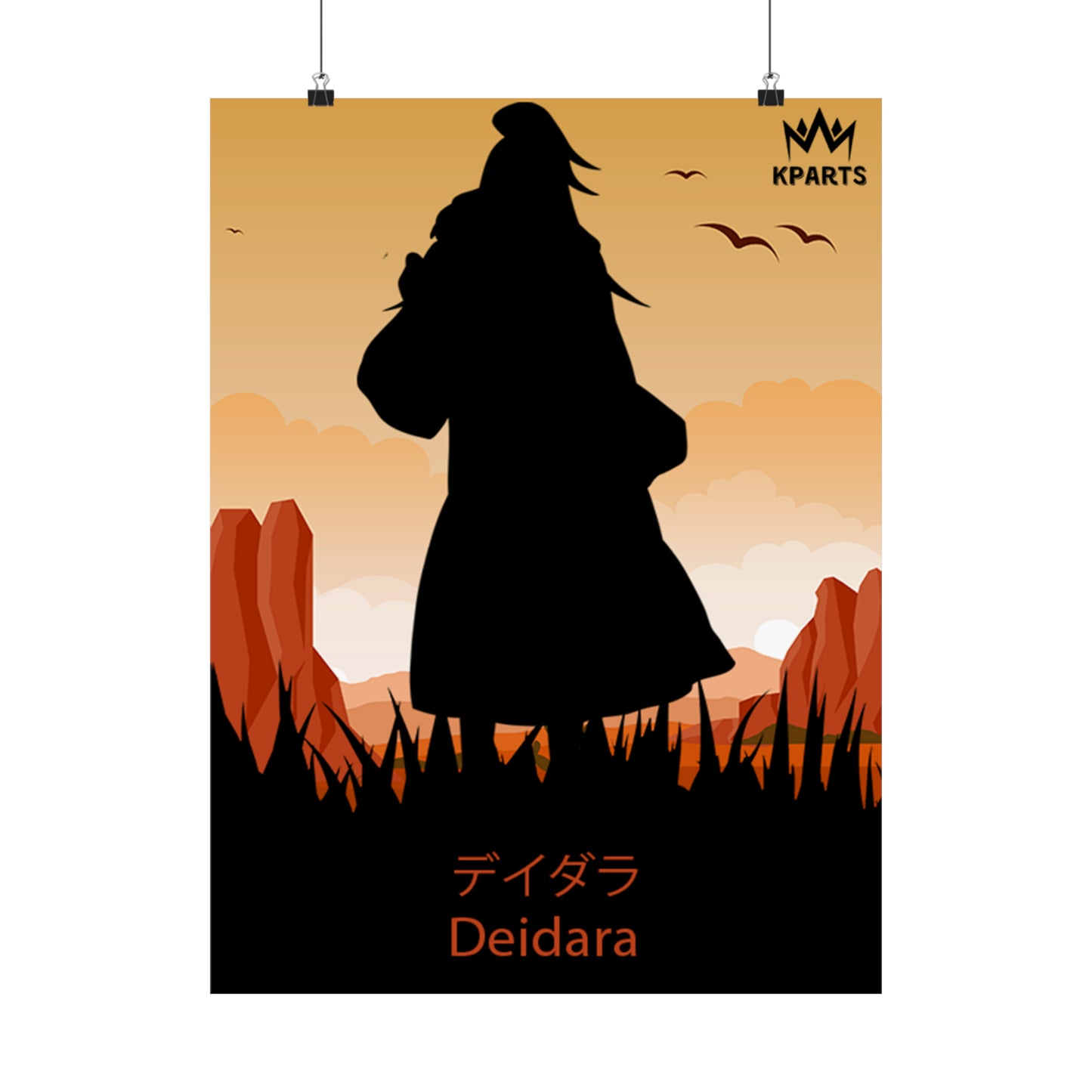 Deidara Minimalist Poster #4