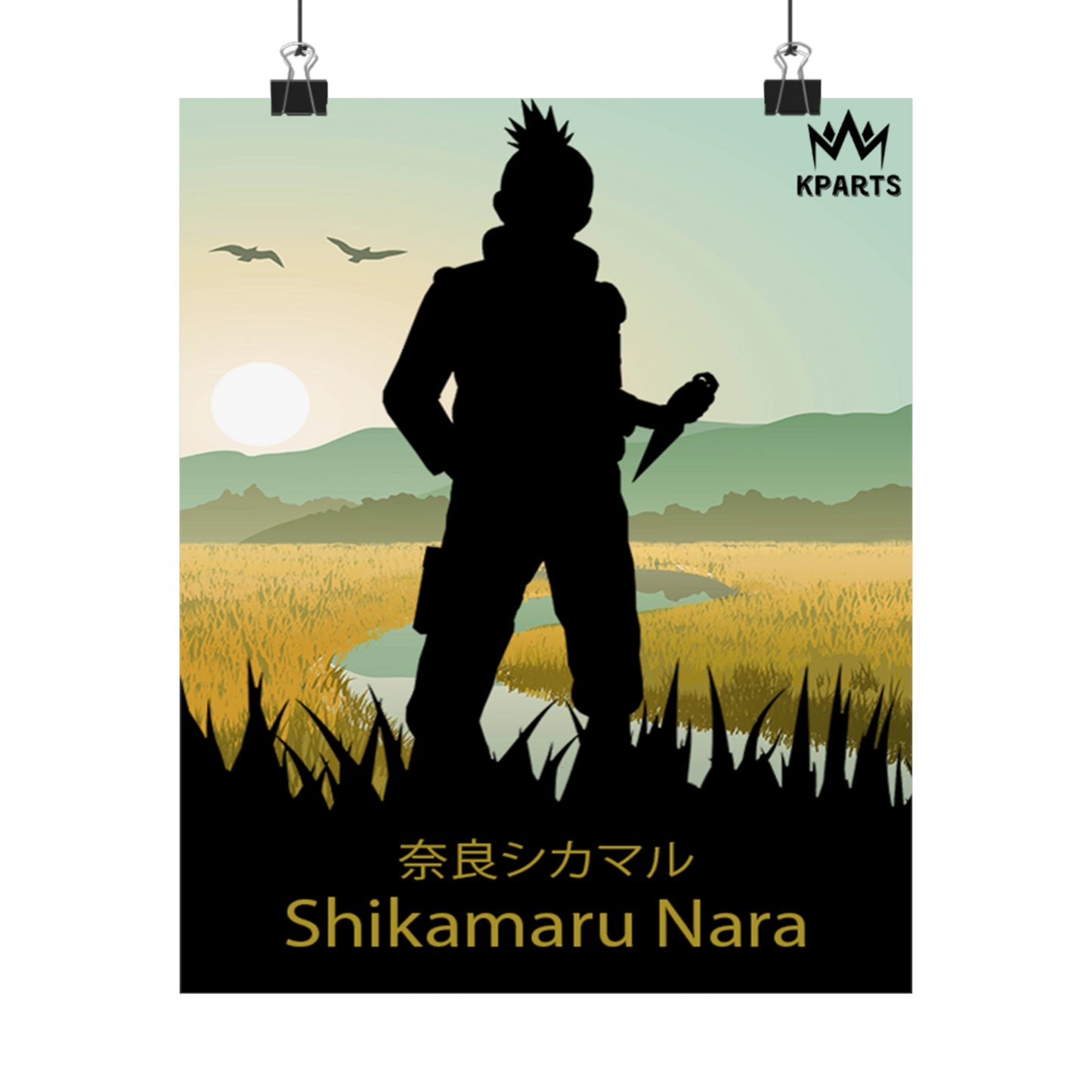 Shikamaru Nara Minimalist Poster #5