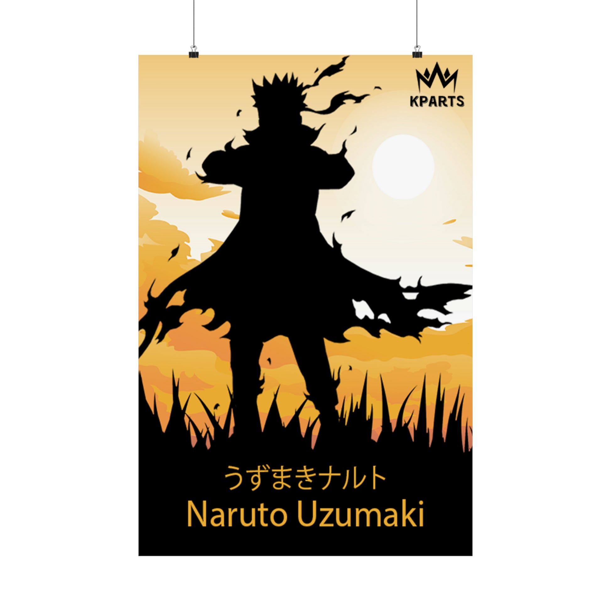 Naruto Uzumaki Minimalist Poster #9 - Collective Prints