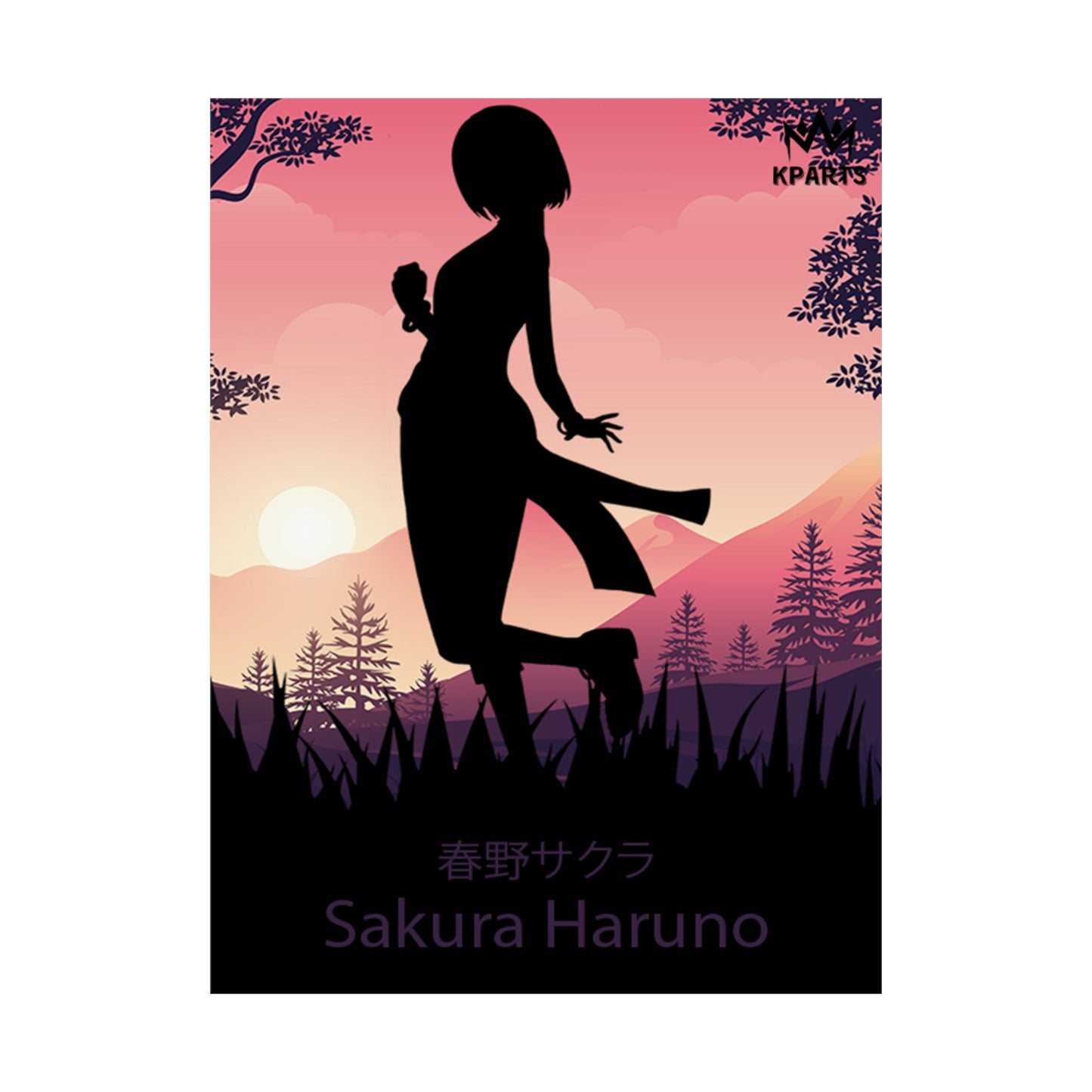 Sakura Haruno Minimalist Poster #8 - Collective Prints