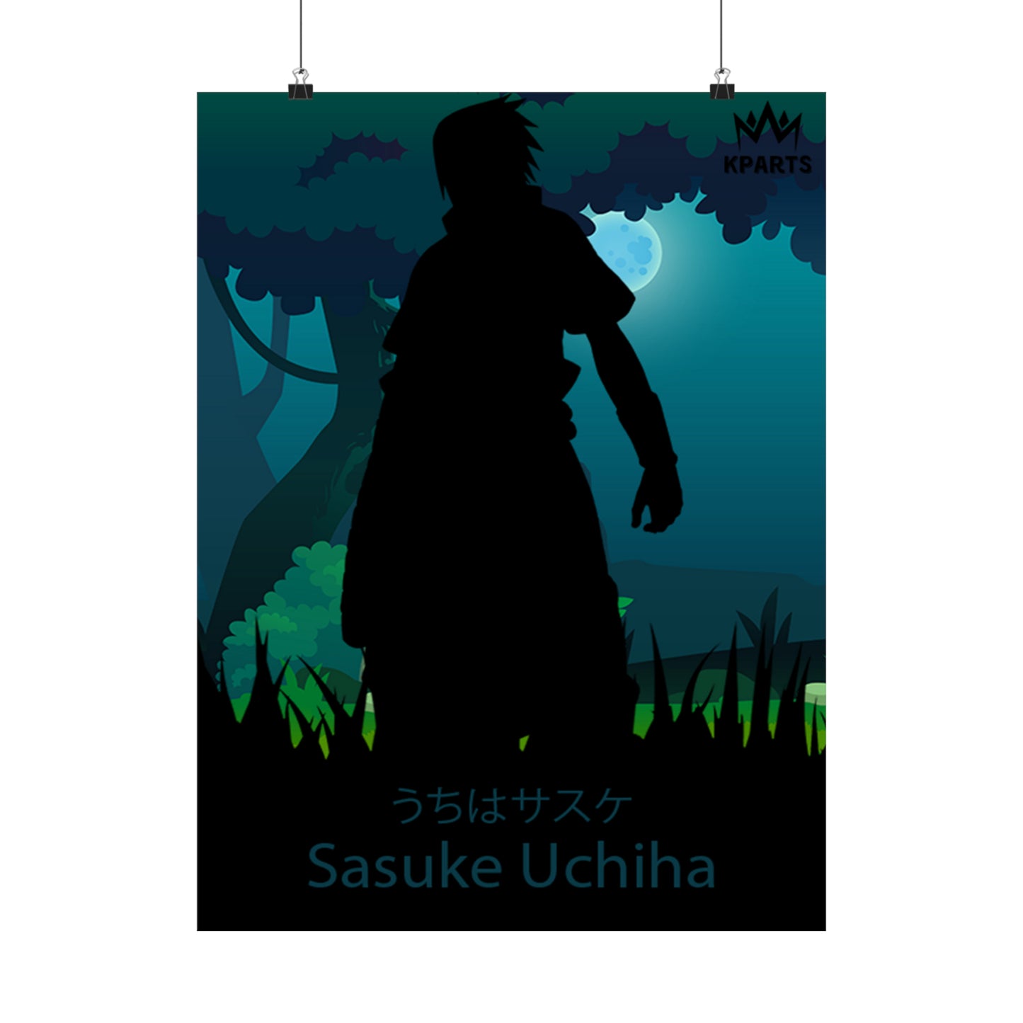 Sasuke Uchiha Minimalist Poster #10 - Collective Prints