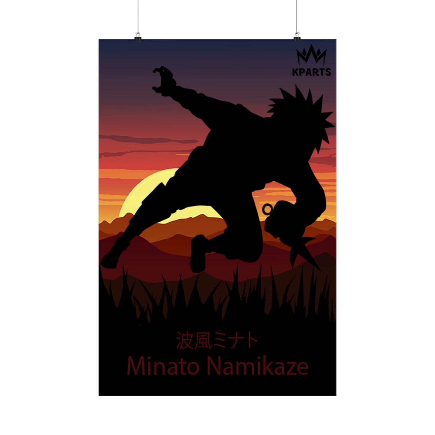 Minato Namikaze Minimalist Poster #5