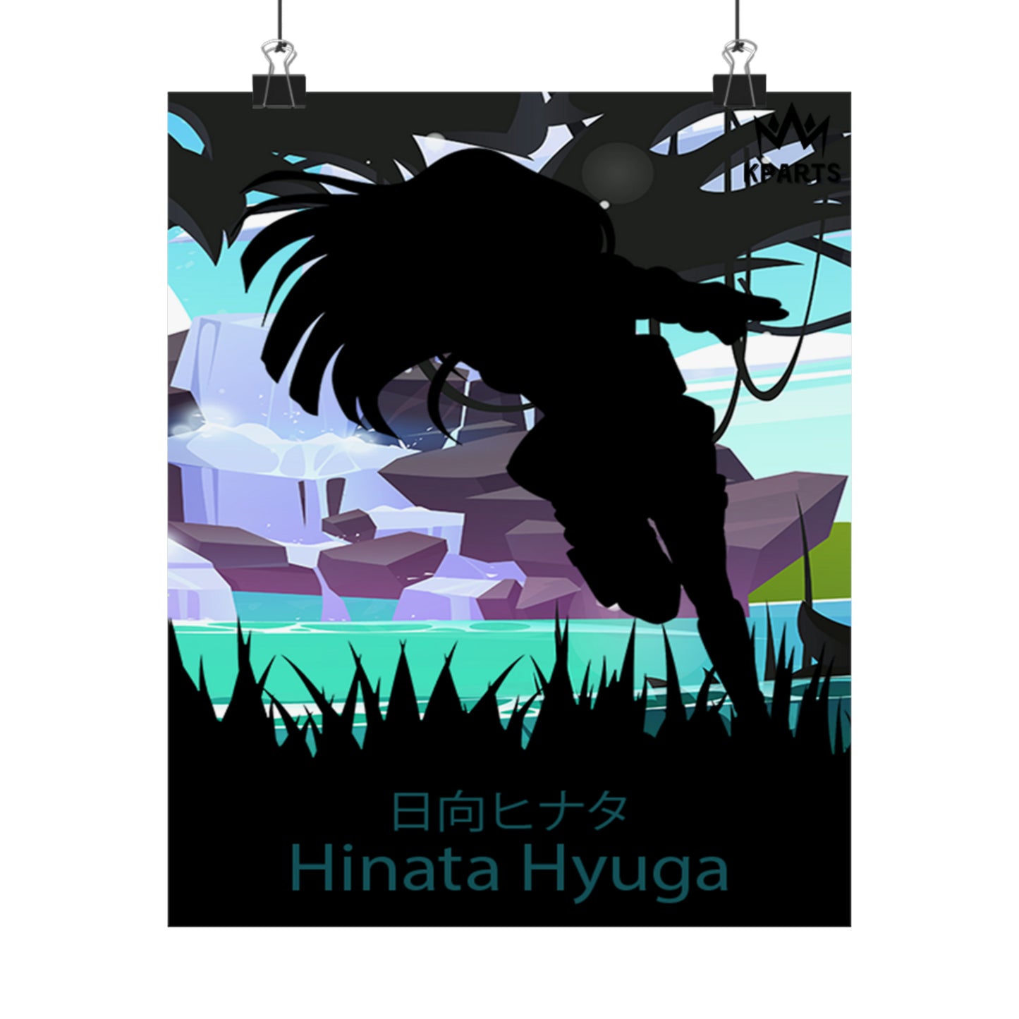 Hinata Hyuga Minimalist Poster #4