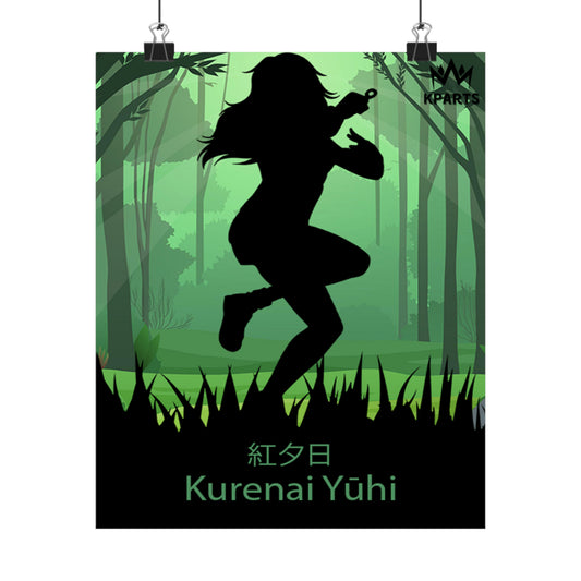 Kurenai Yuhi Minimalist Poster #3