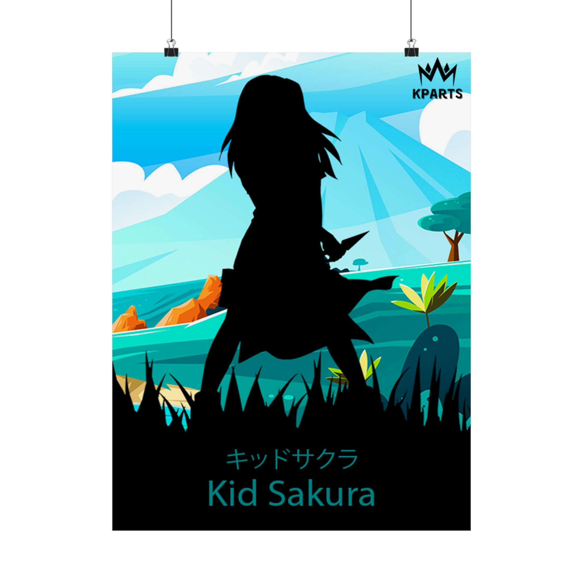 Sakura Haruno (Kid) Minimalist Poster #15 - Collective Prints