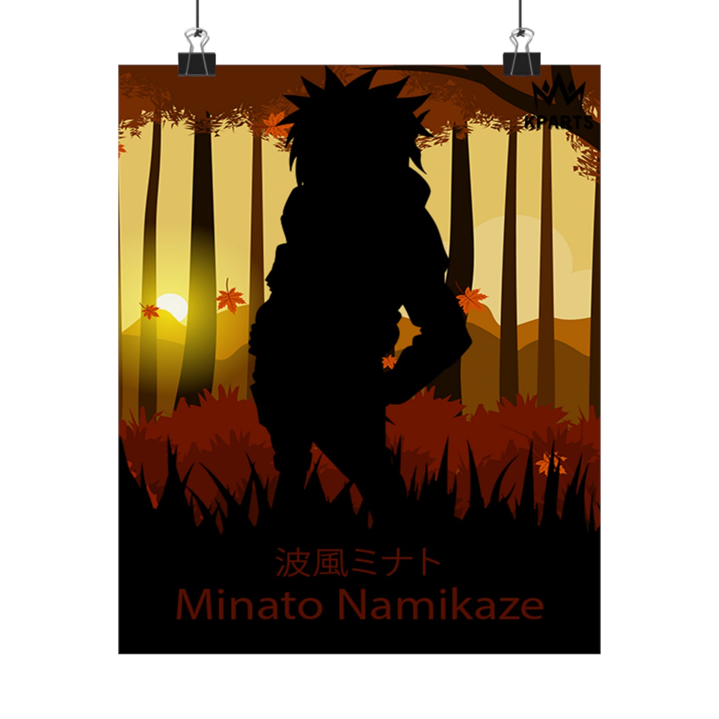 Minato Namikaze Minimalist Poster #2